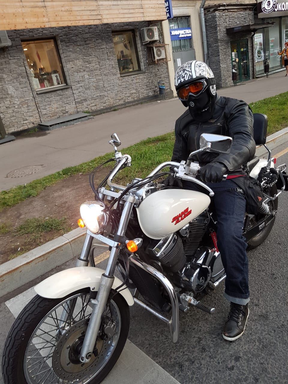 Honda VT 1300 руль